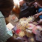 Fair-Trade "Bambussterne" aus Burkina Faso